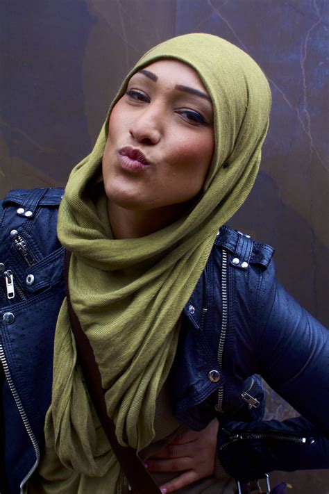hijab muslim woman .